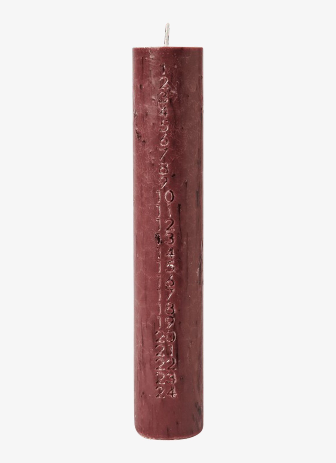 ferm LIVING Mura adventskaars 25 cm - voorkant paars