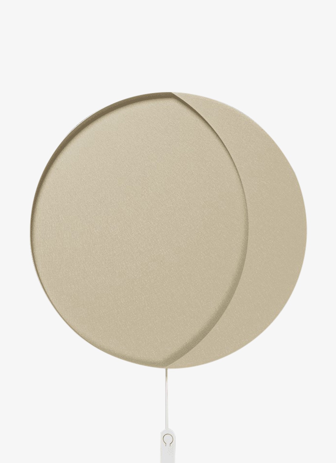 ferm LIVING Neba wandlamp 45,5 x 45,5 x 3 cm - voorkant 2 beige