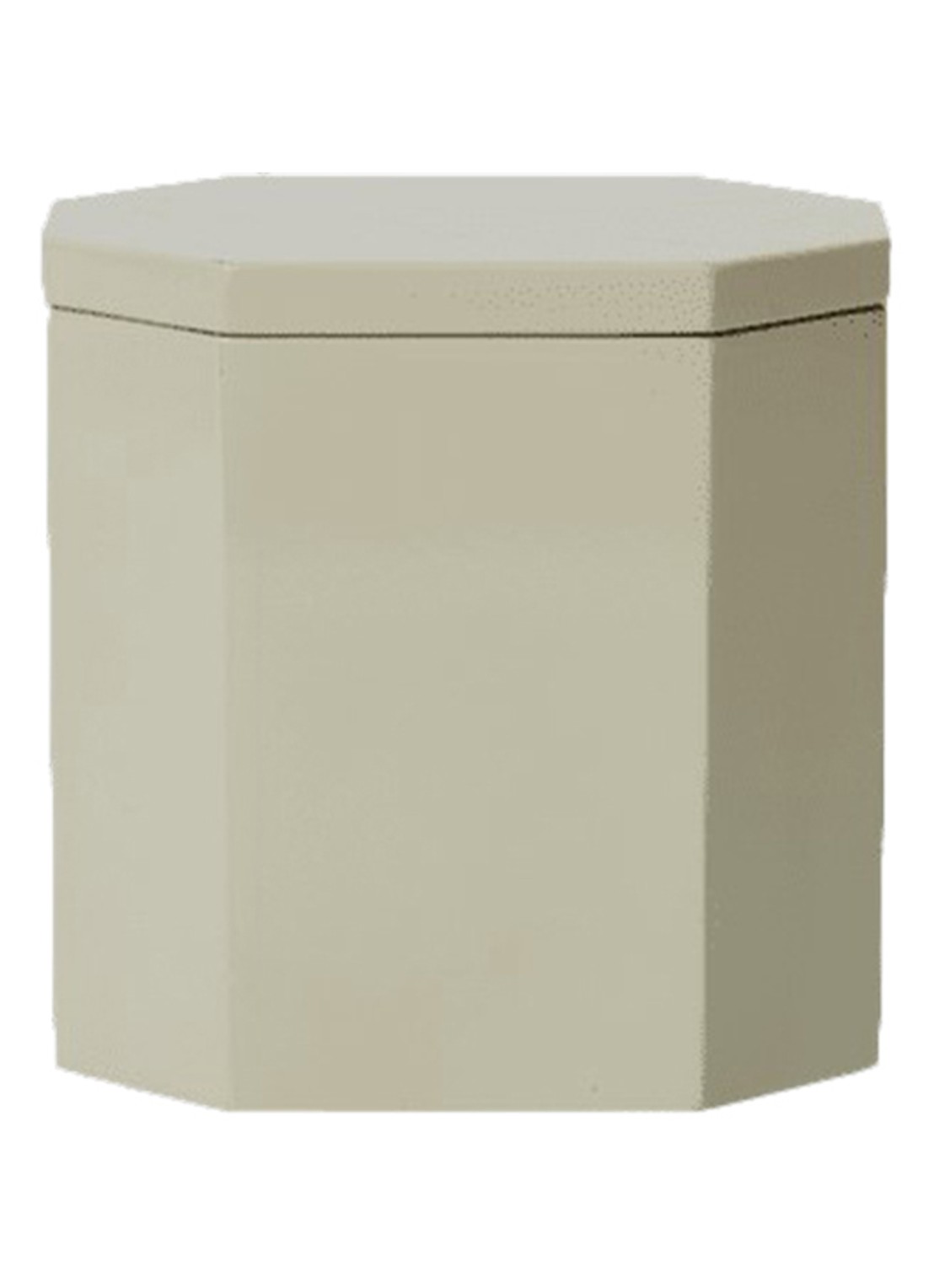ferm LIVING Nova opbergdoos 10 x 7,5 cm - achterkant beige