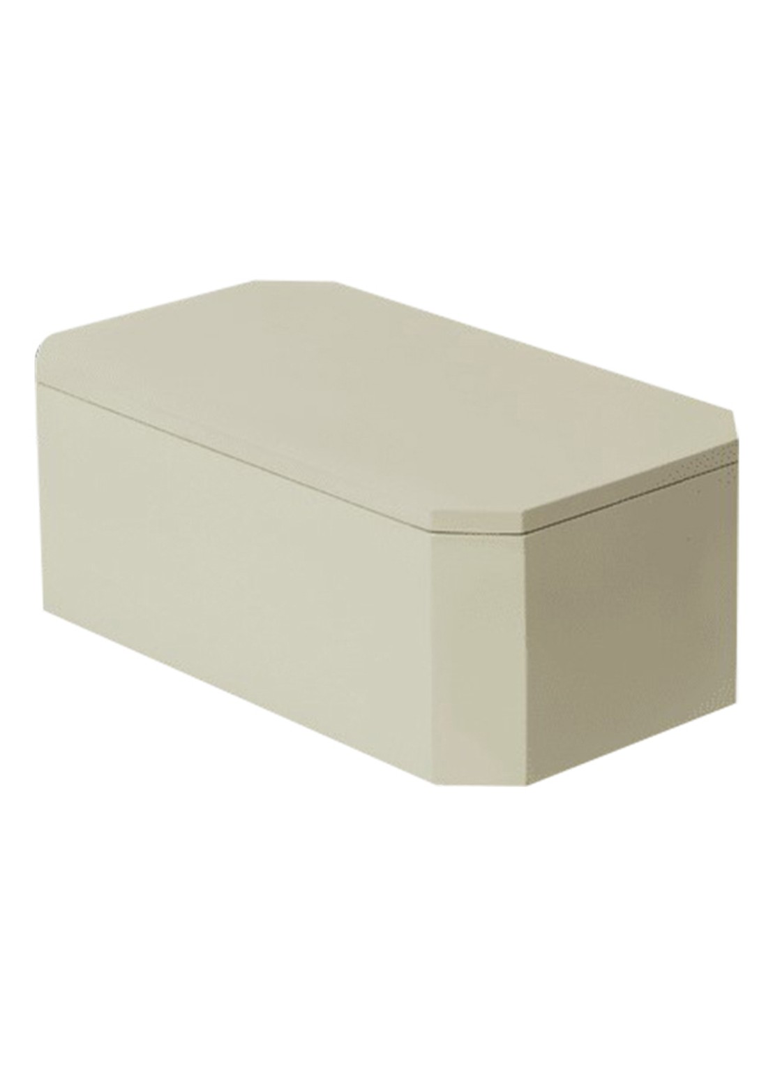 ferm LIVING Nova opbergdoos 25 x 15 cm - voorkant beige