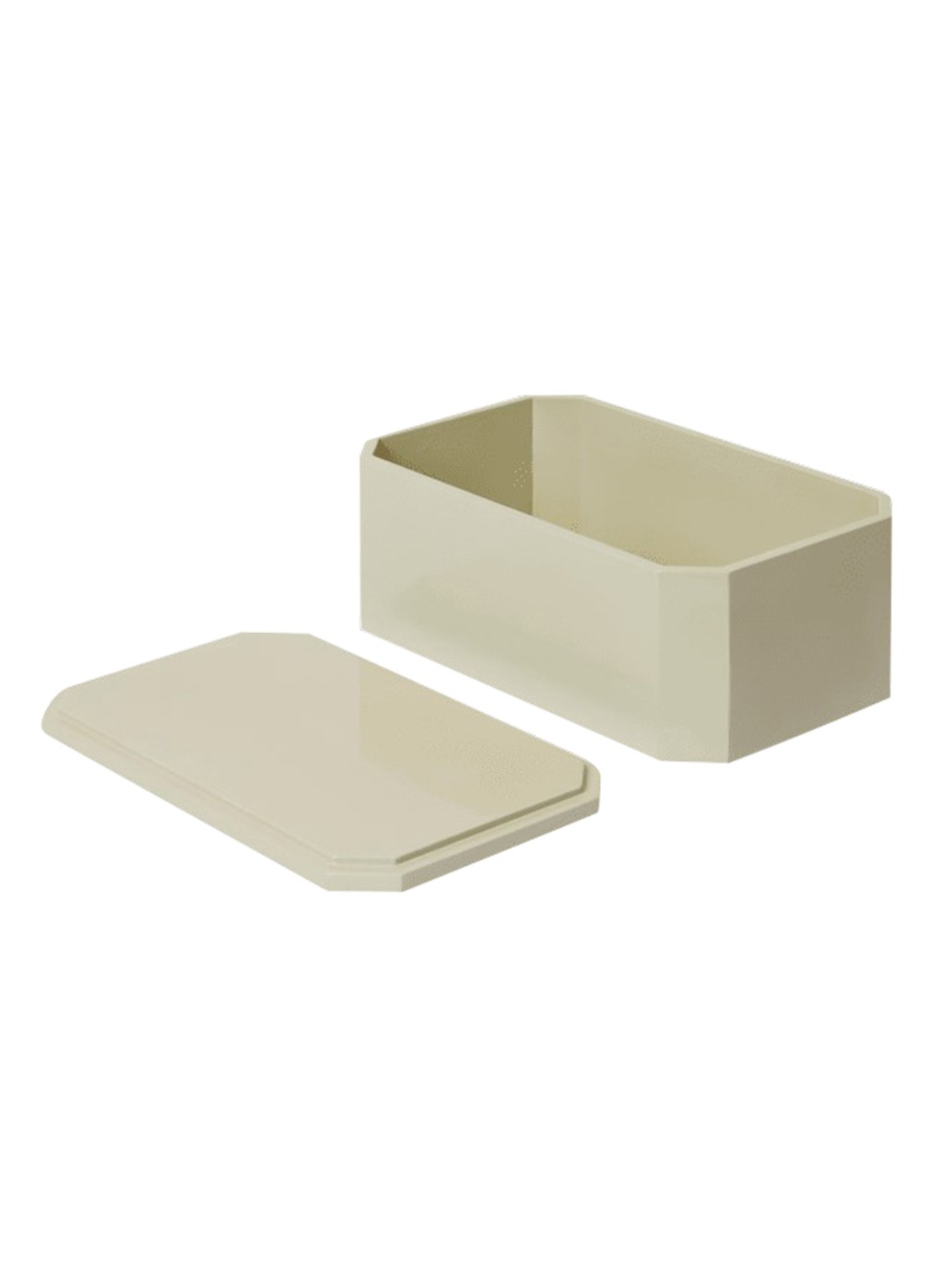 ferm LIVING Nova opbergdoos 25 x 15 cm - voorkant 2 beige
