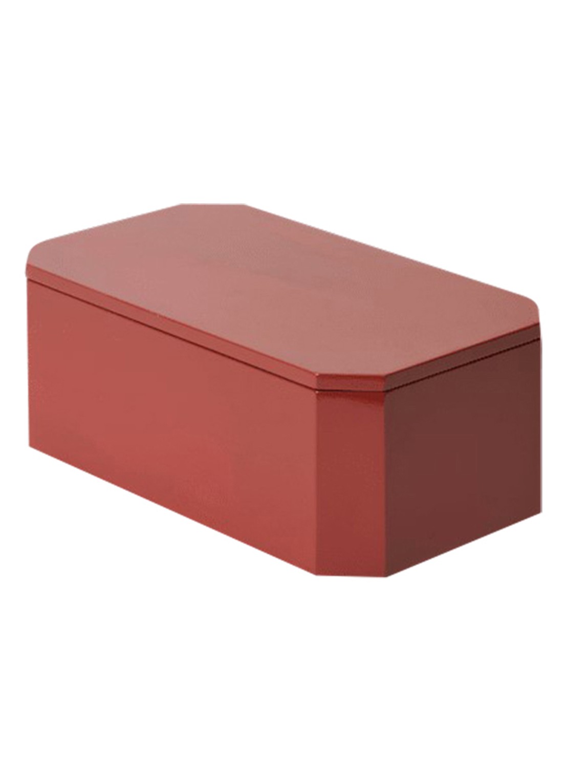ferm LIVING Nova opbergdoos 25 x 15 cm - voorkant 2 rood