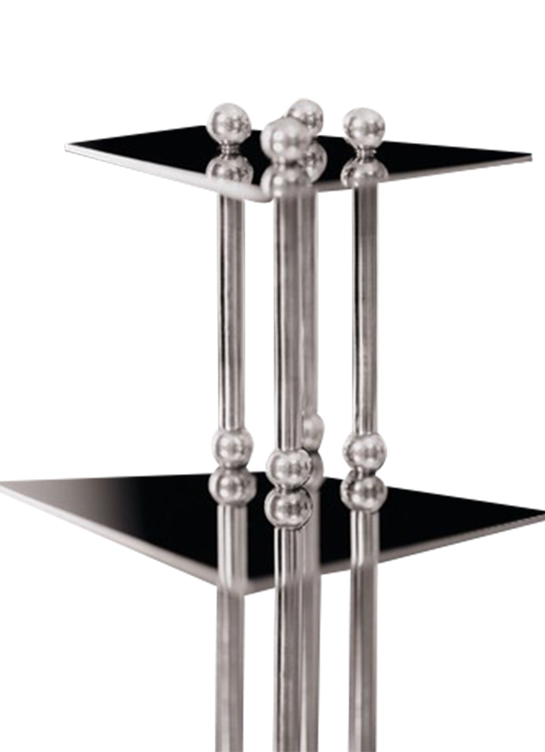 ferm LIVING Orbelle etagère 36 cm - detail 4 zilver