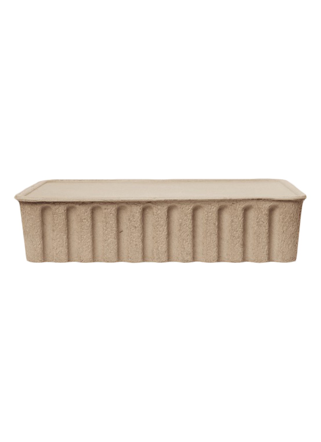 ferm LIVING Paper Pulp doos - voorkant bruin