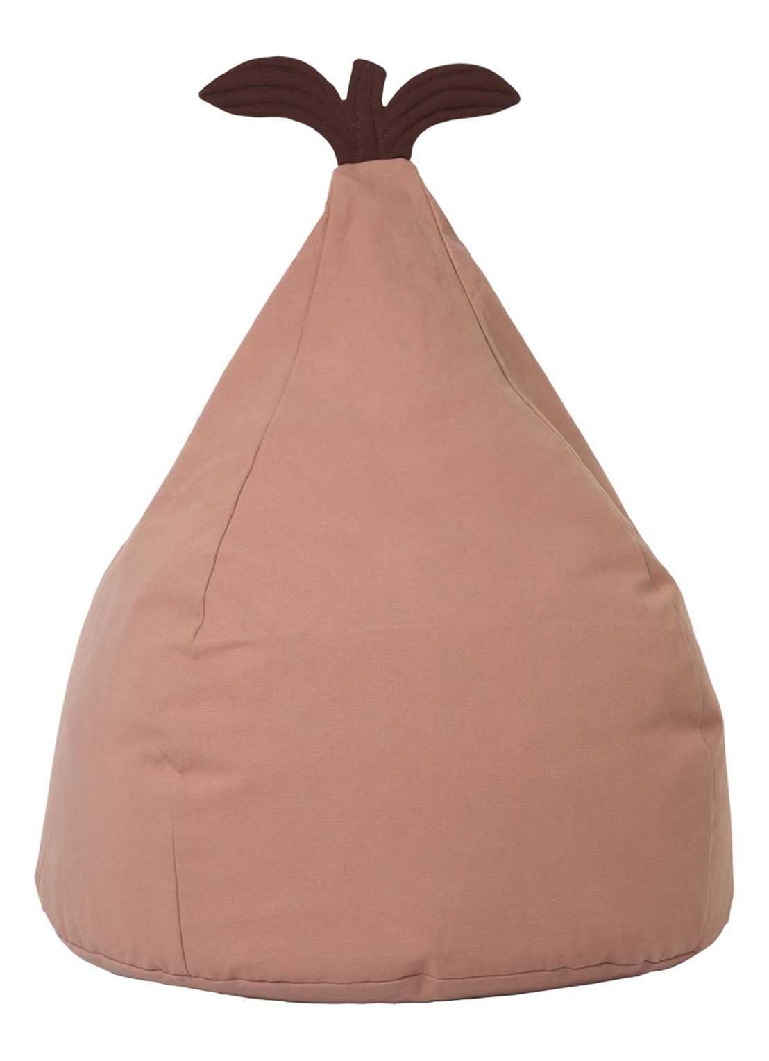 ferm LIVING Pear zitzak  - voorkant 5 oudroze