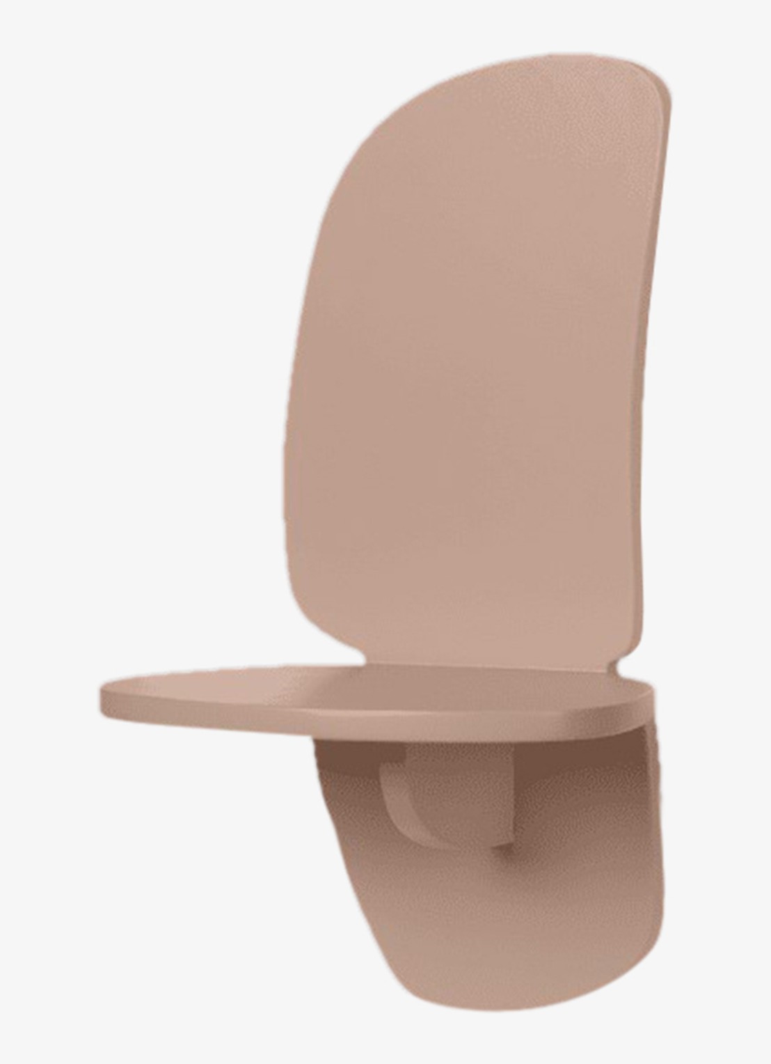 ferm LIVING Pilu wandplank 40 cm - voorkant 2 oudroze