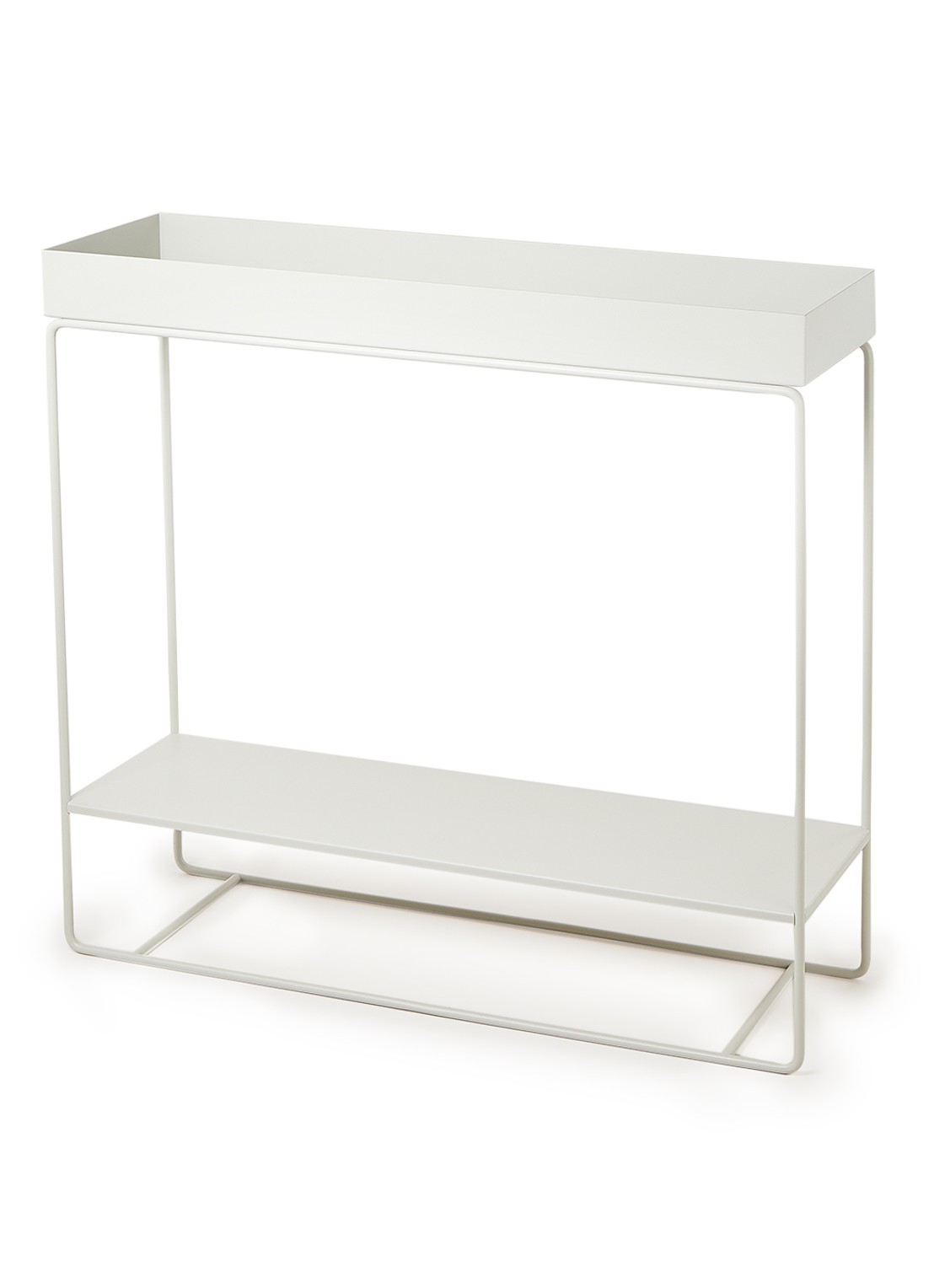 ferm LIVING Plant Box plantenbak voor binnen 80 x 75 cm - voorkant lichtgrijs