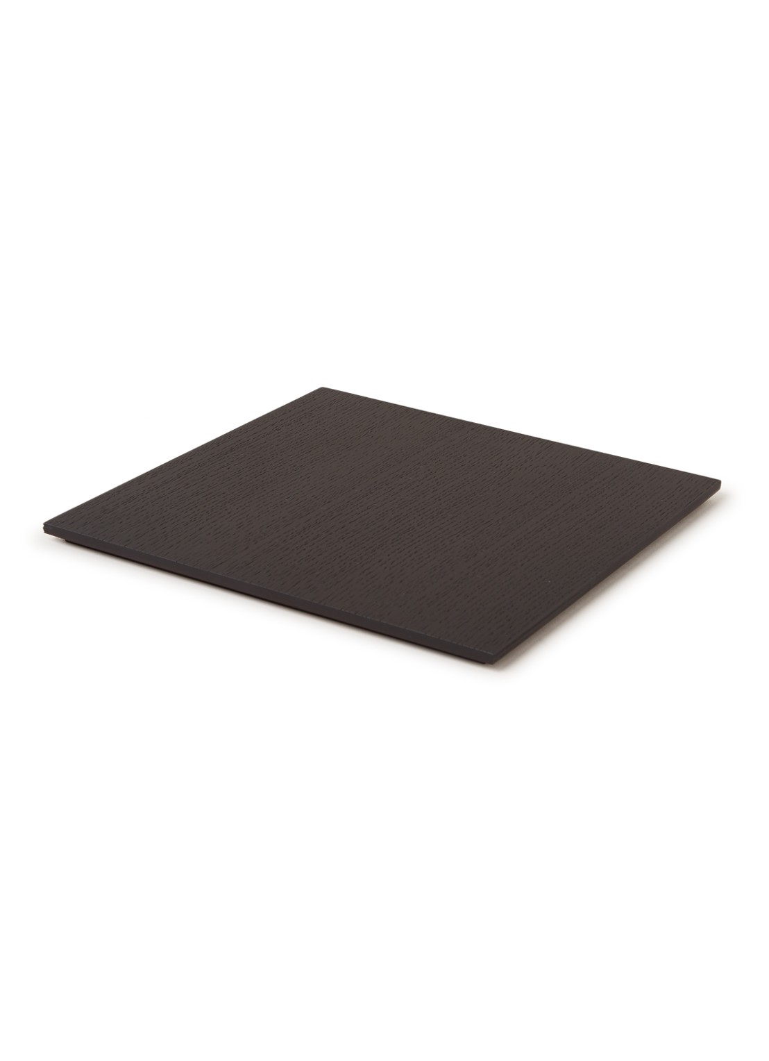 ferm LIVING Plant Box tray van hout 26 x 26 cm - voorkant 2 zwart