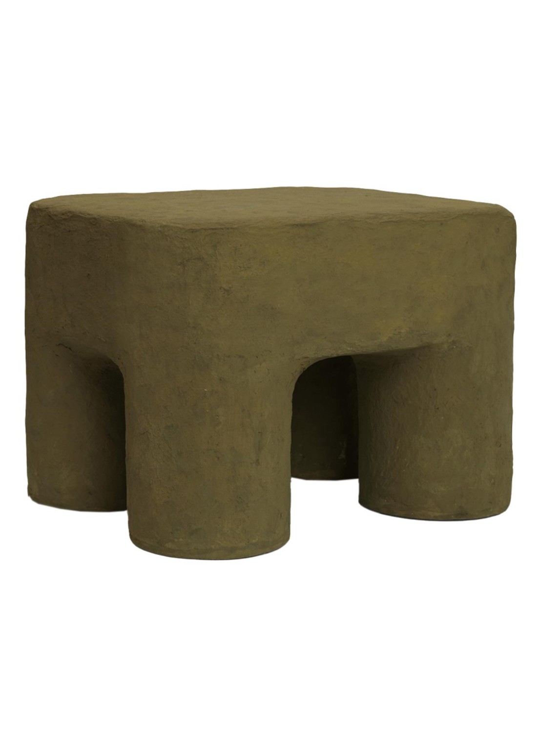 ferm LIVING Podo kruk  - voorkant bruin