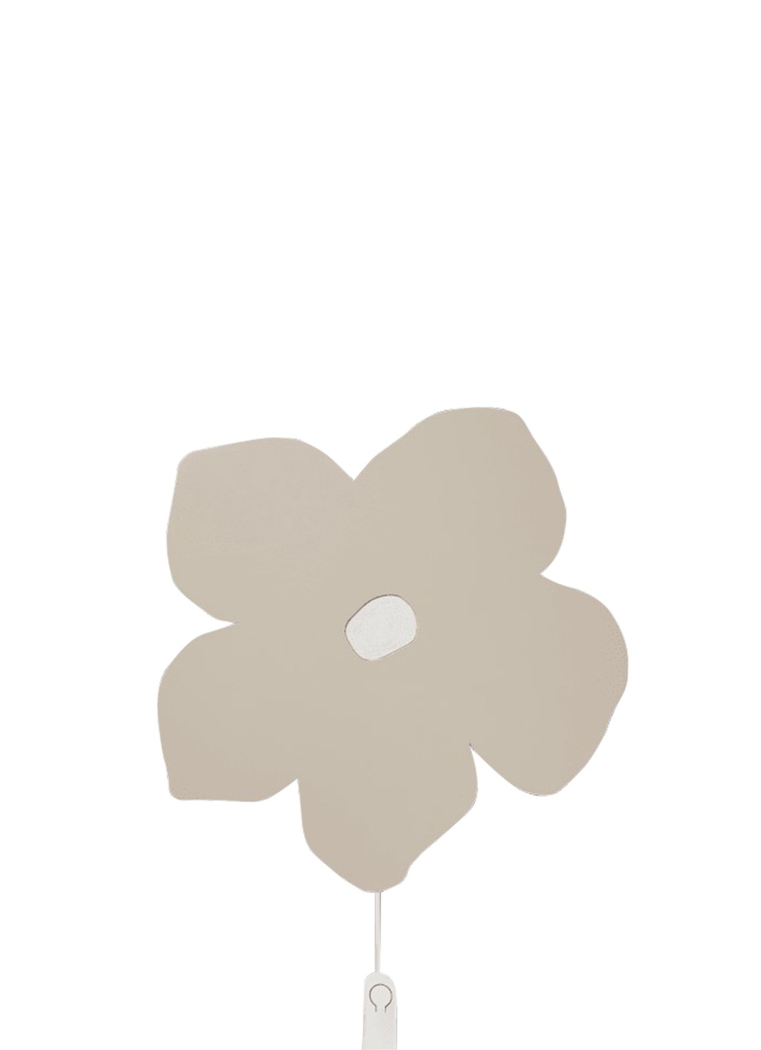 ferm LIVING Poesie wandlamp 37 cm - voorkant beige