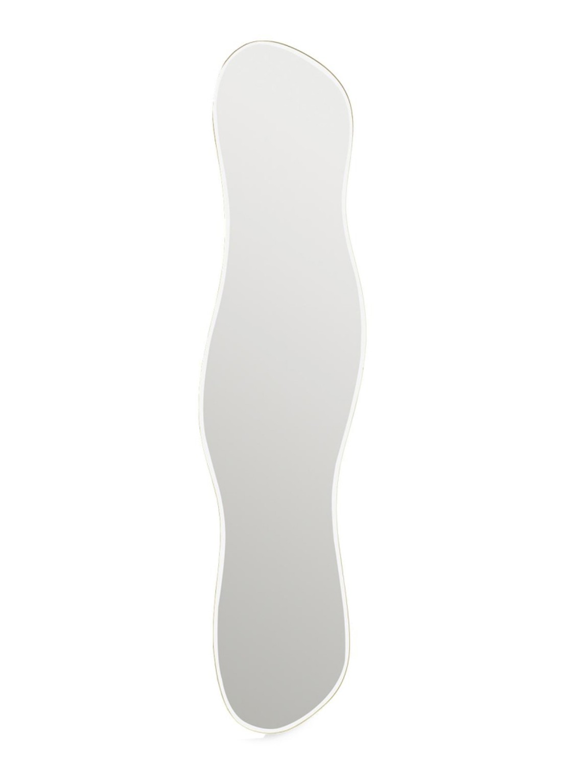 ferm LIVING Pond spiegel  - voorkant zilver