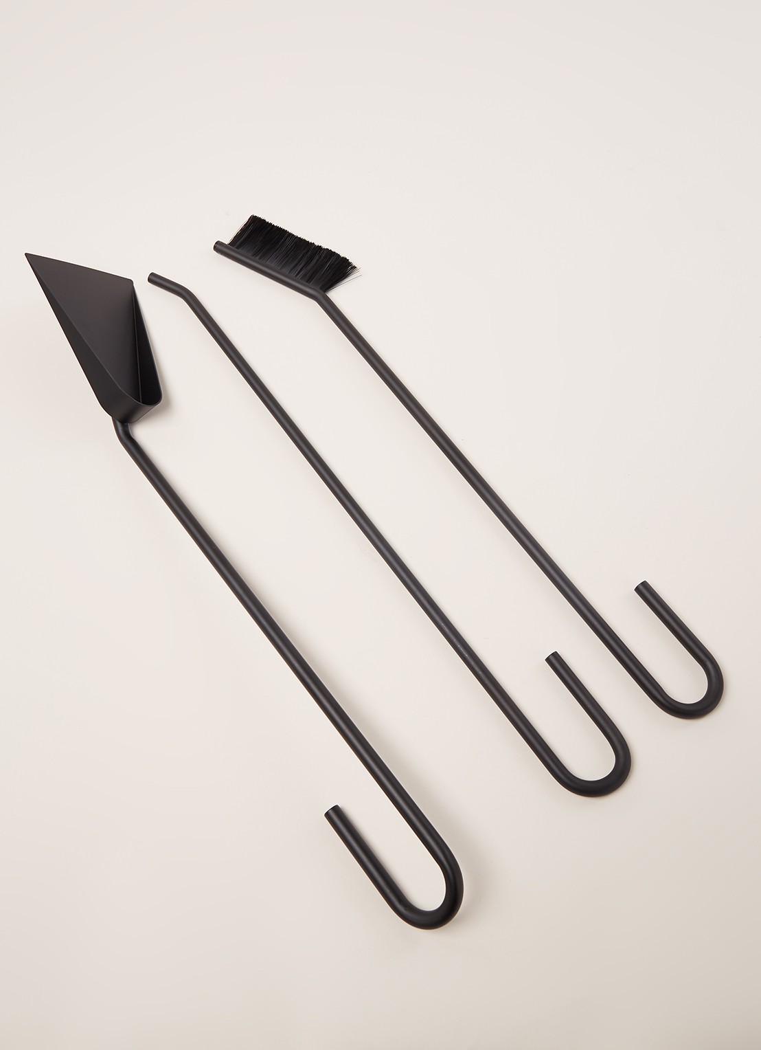 ferm LIVING Port haardset 4-delig - detail zwart