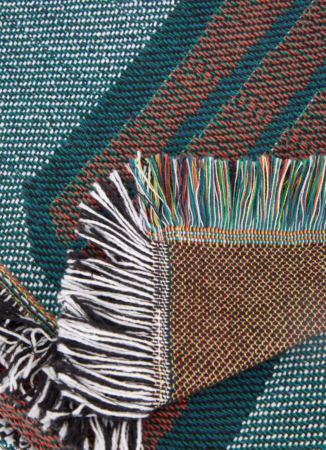 ferm LIVING Pose Tapestry wanddeken van  katoen 170 x 120 cm - detail bruin