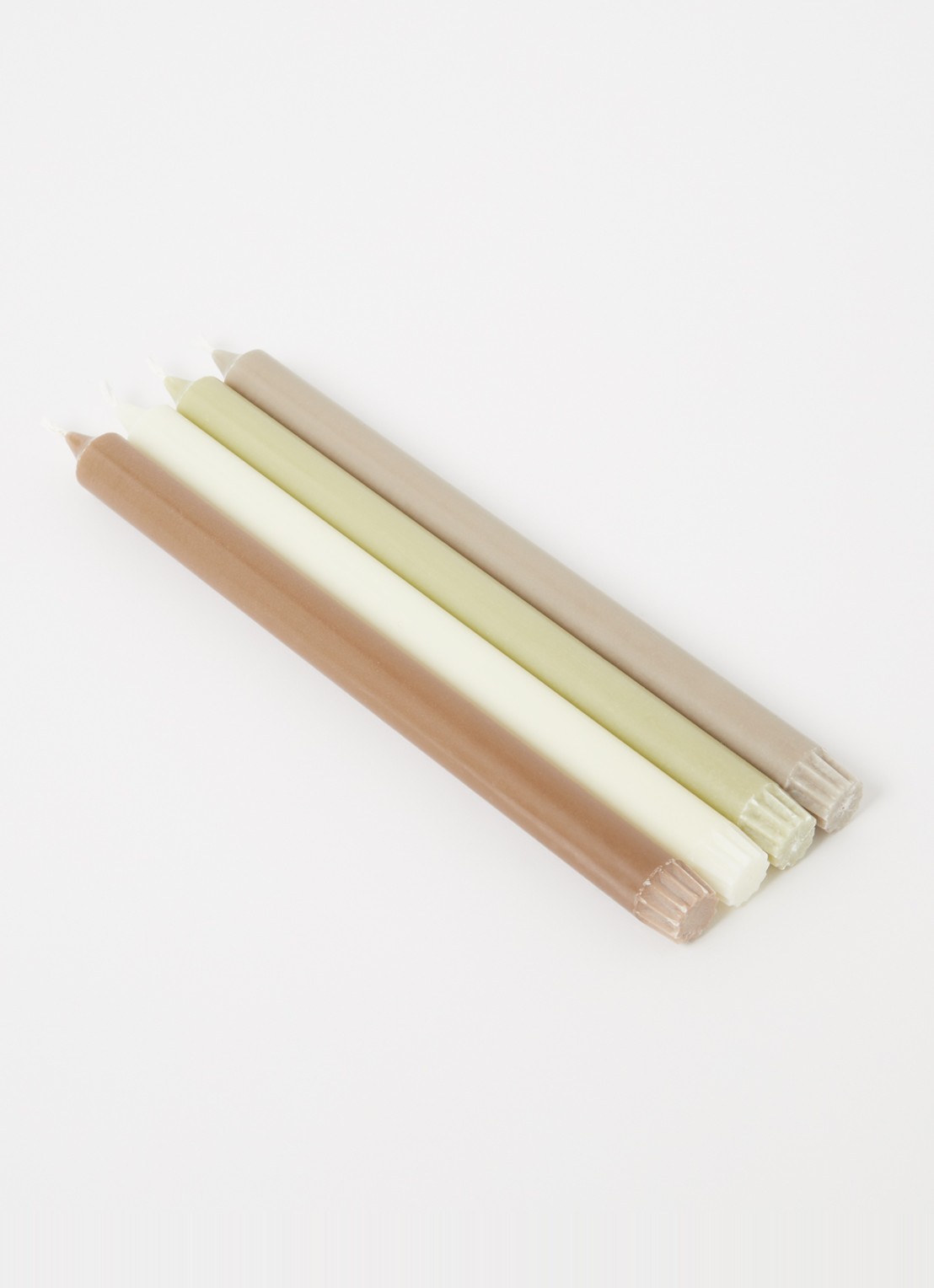 ferm LIVING Pure dinerkaars set van 4 - voorkant 2 multicolor
