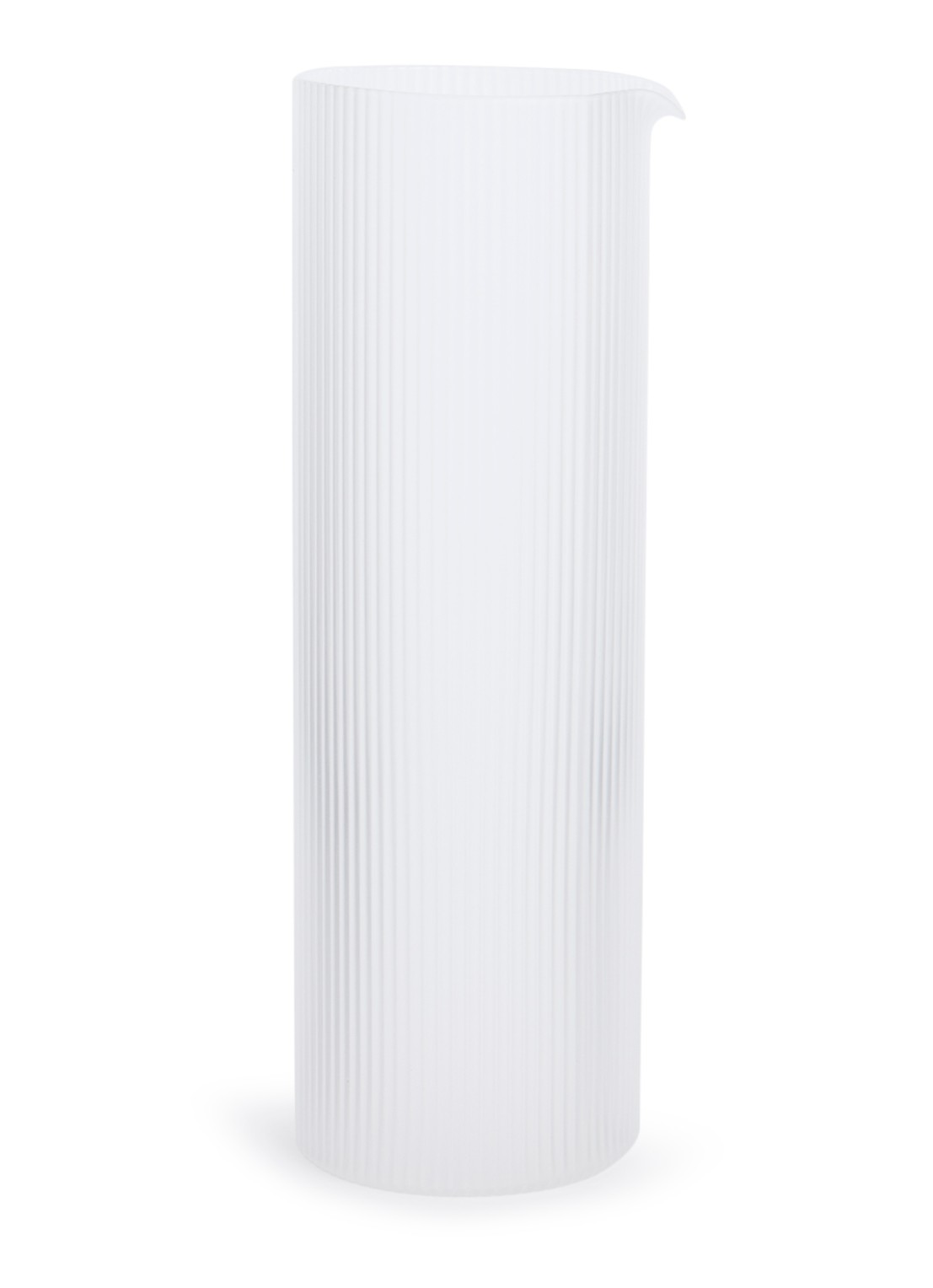 ferm LIVING Ripple karaf 1,1 liter - voorkant wit