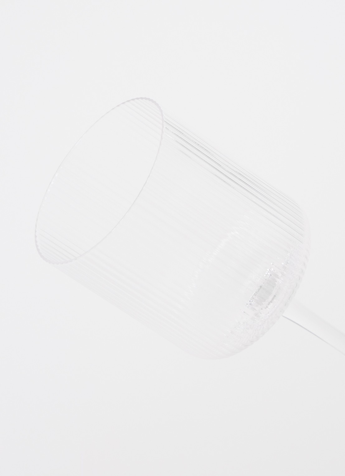 ferm LIVING Ripple rode wijnglas 32,5 cl set van 2 - detail 3 transparant