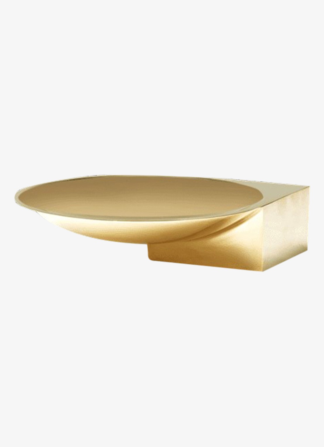 ferm LIVING Santany schaal Ø14 cm - voorkant goud