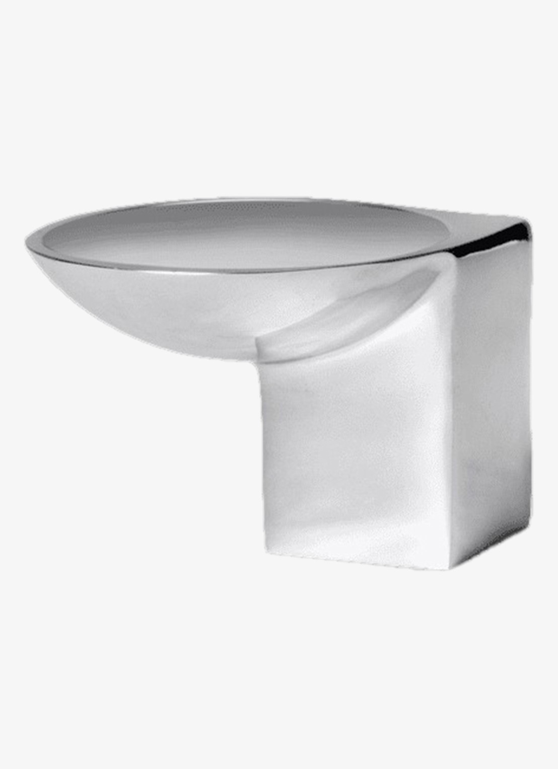 ferm LIVING Santany schaal Ø9,5 cm - voorkant zilver