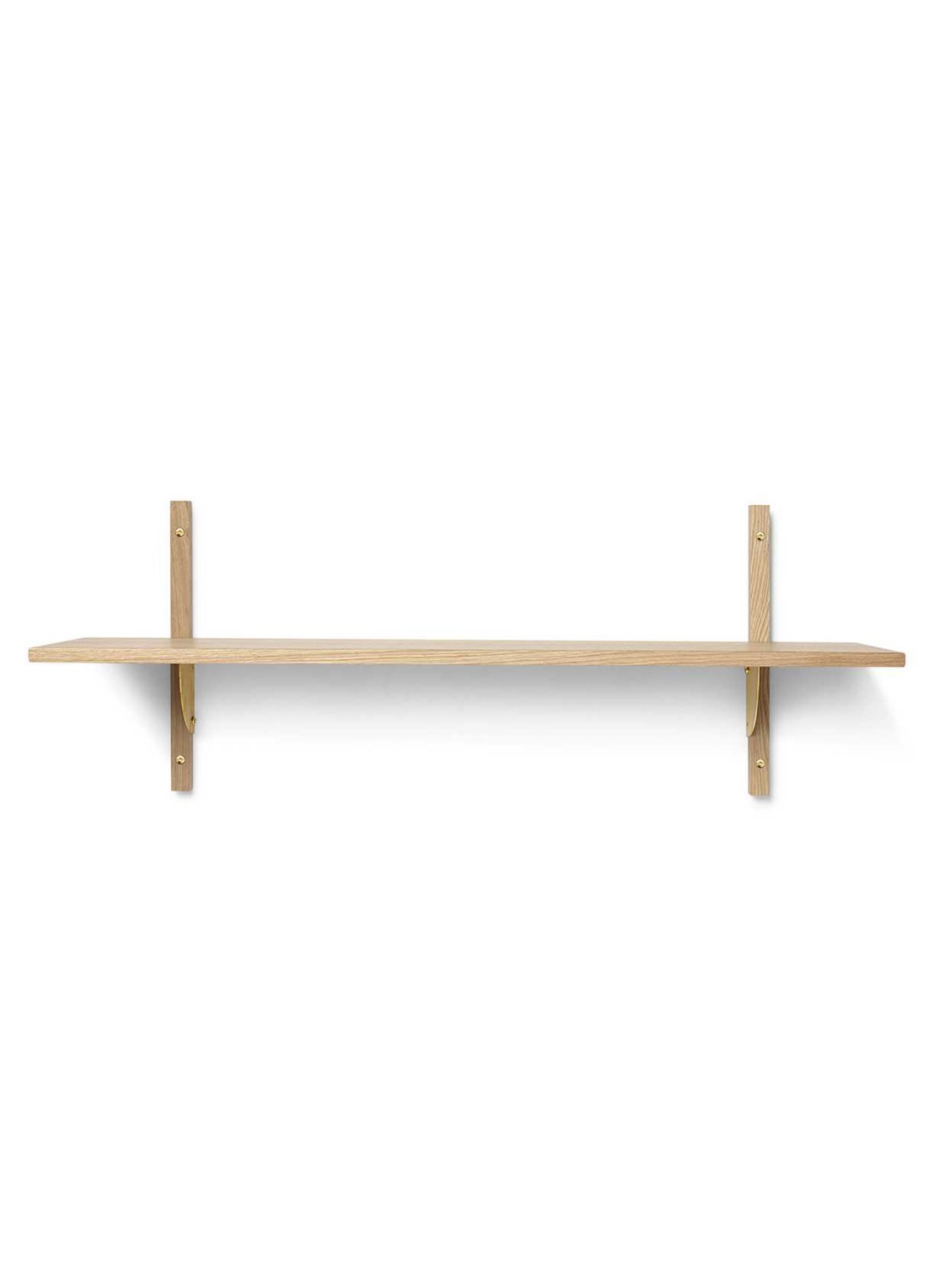 ferm LIVING Sector Shelf wandplank 87 cm - voorkant 4 beige
