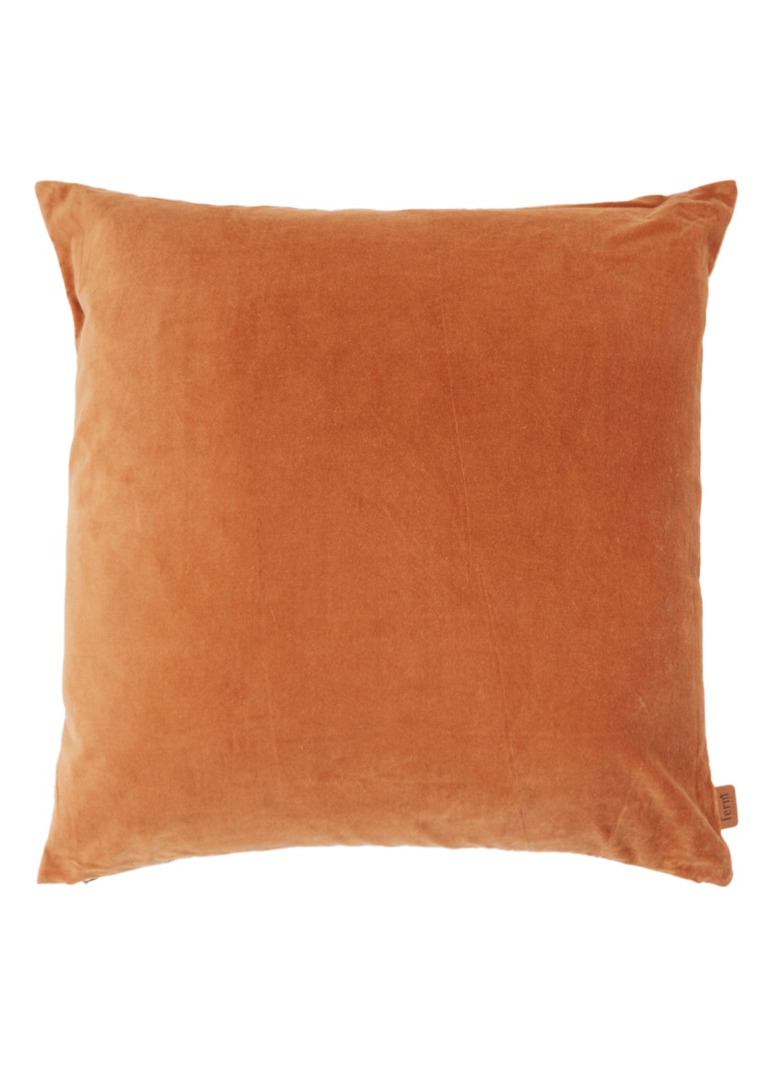 ferm LIVING Senti sierkussen 50 x 50 cm  - voorkant 3 roestbruin