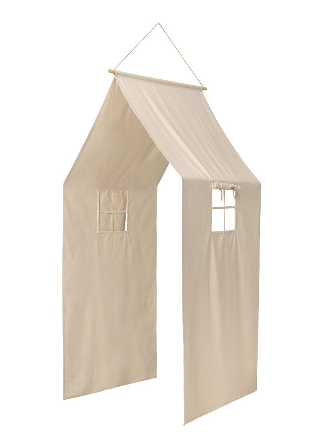 ferm LIVING Settle Bed Canopy bedhemeltje  - voorkant beige