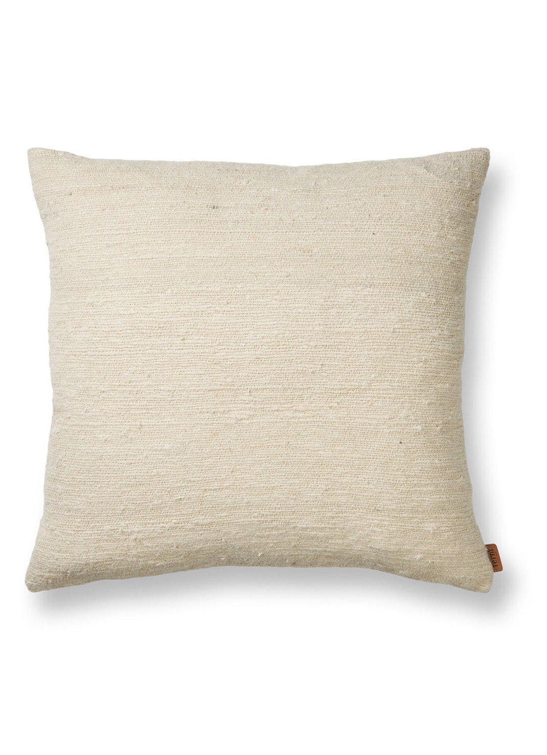 ferm LIVING Sierkussen 50 x 50 cm - voorkant beige