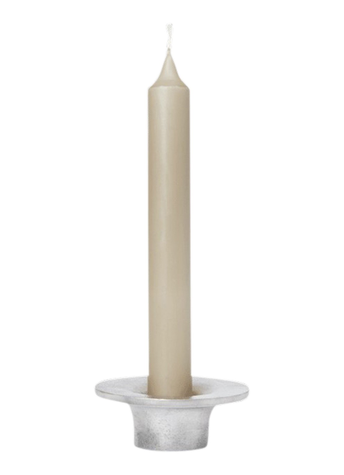ferm LIVING Soothe kandelaar - voorkant 2 zilver