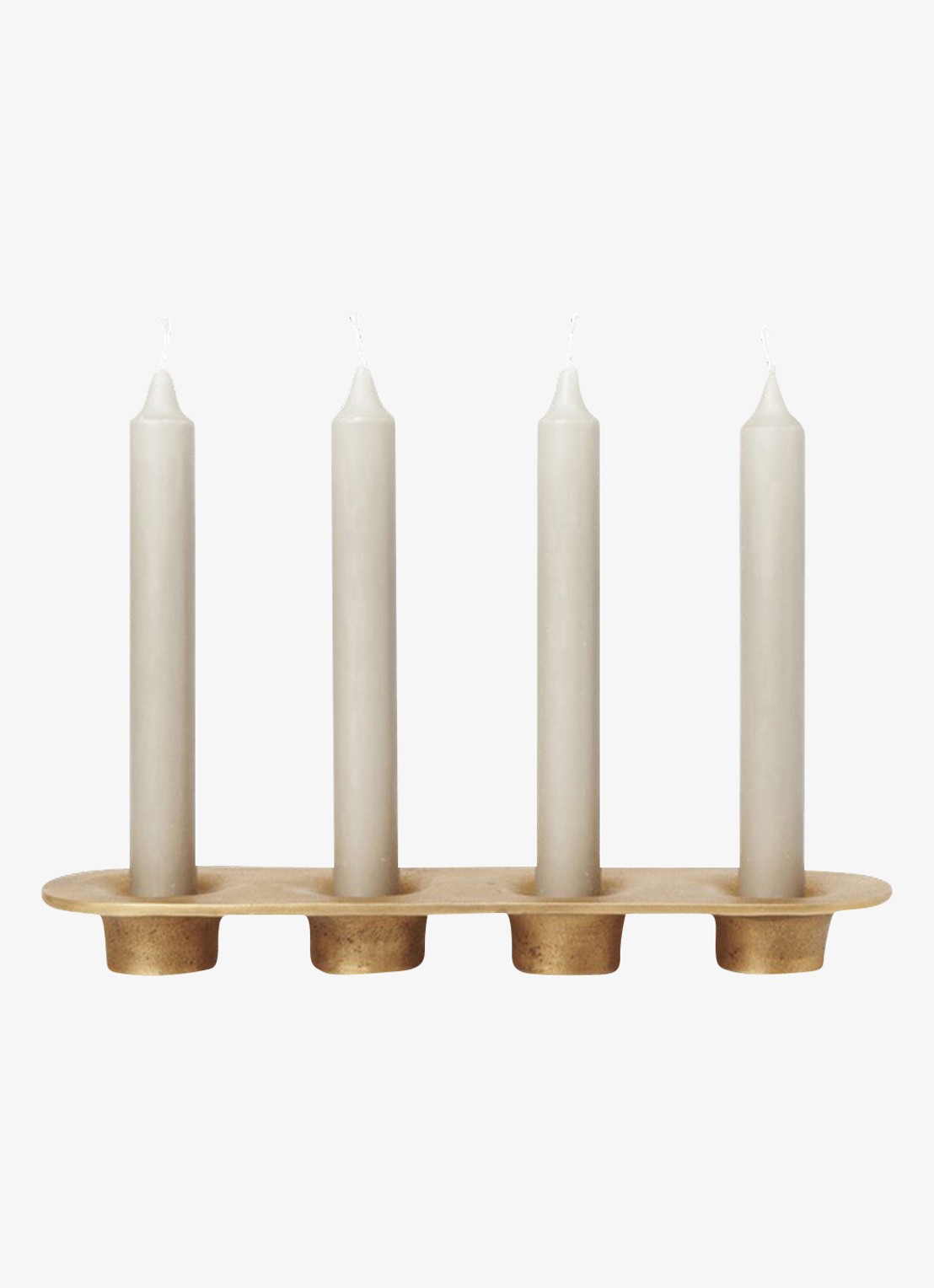 ferm LIVING Soothe kandelaar - detail brons