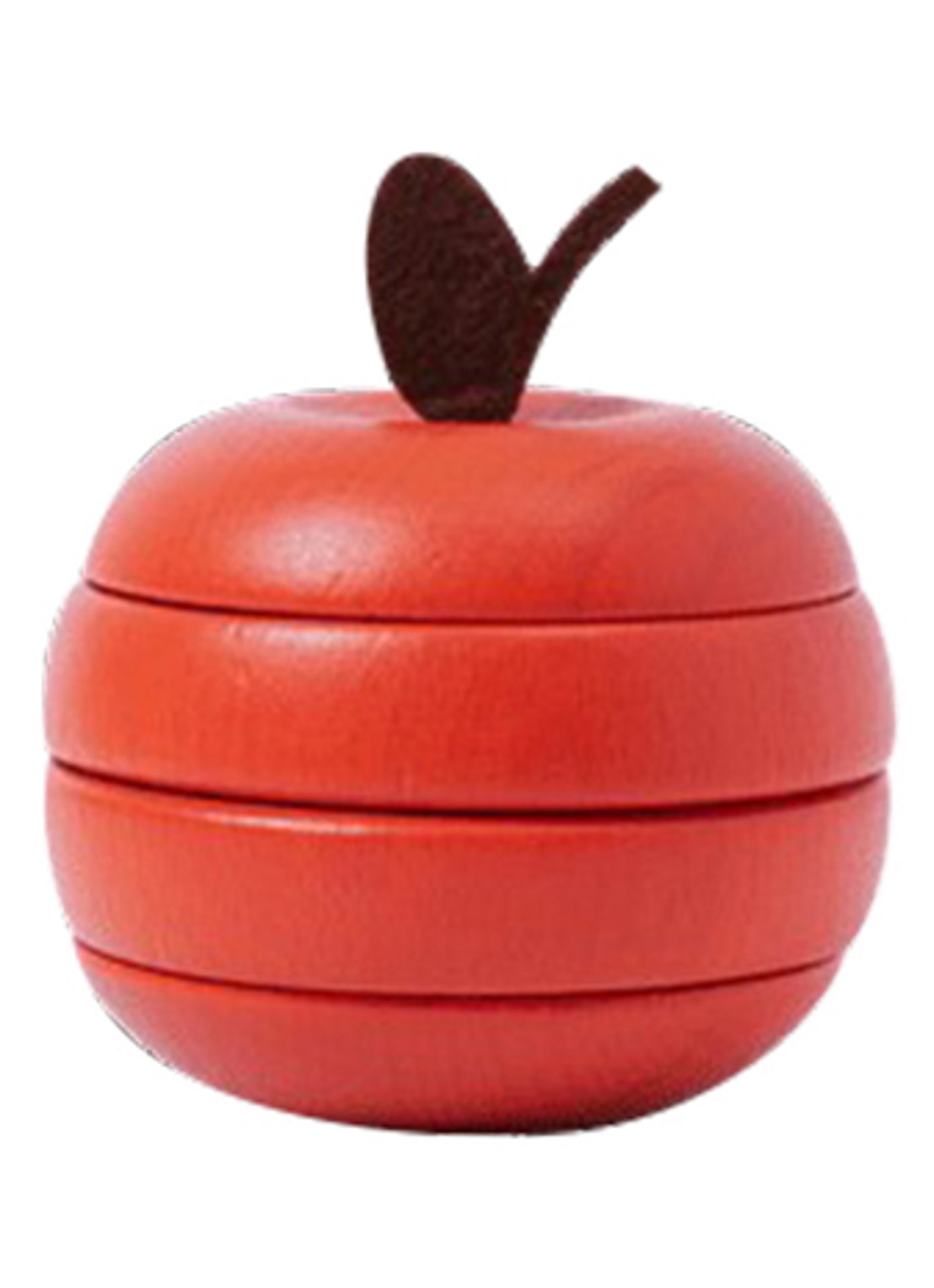 ferm LIVING Stacking Appel en Peer stapelset - detail 4 rood