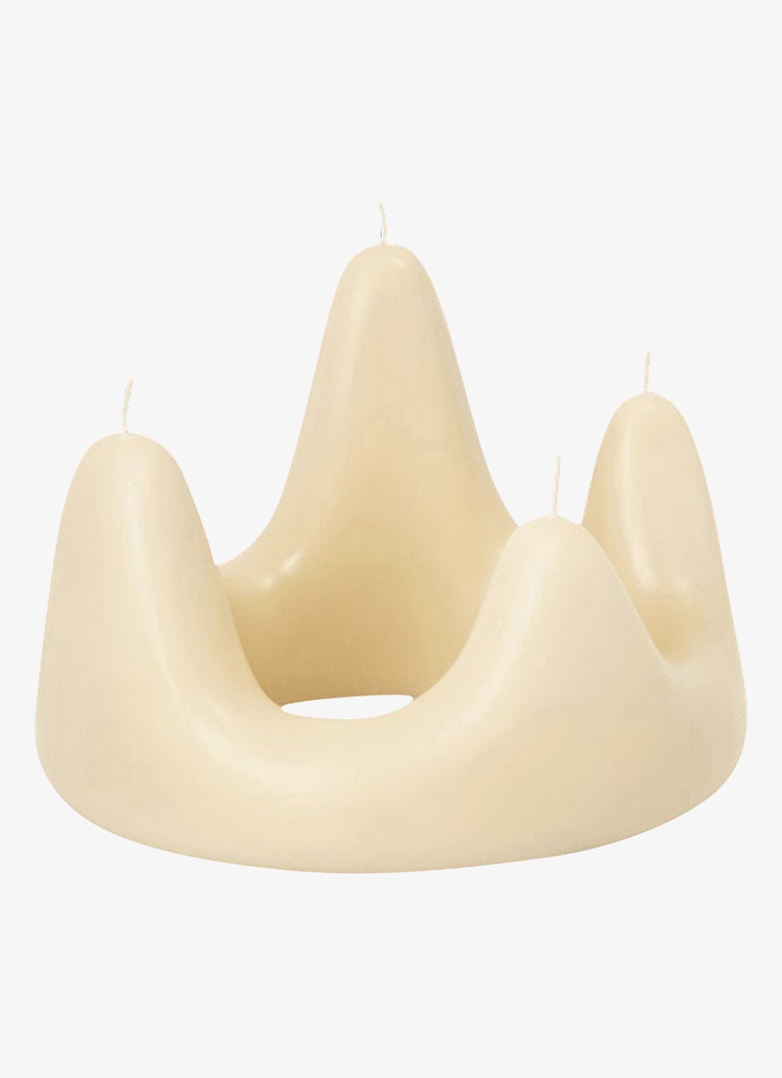 ferm LIVING Stala kaars - voorkant zand