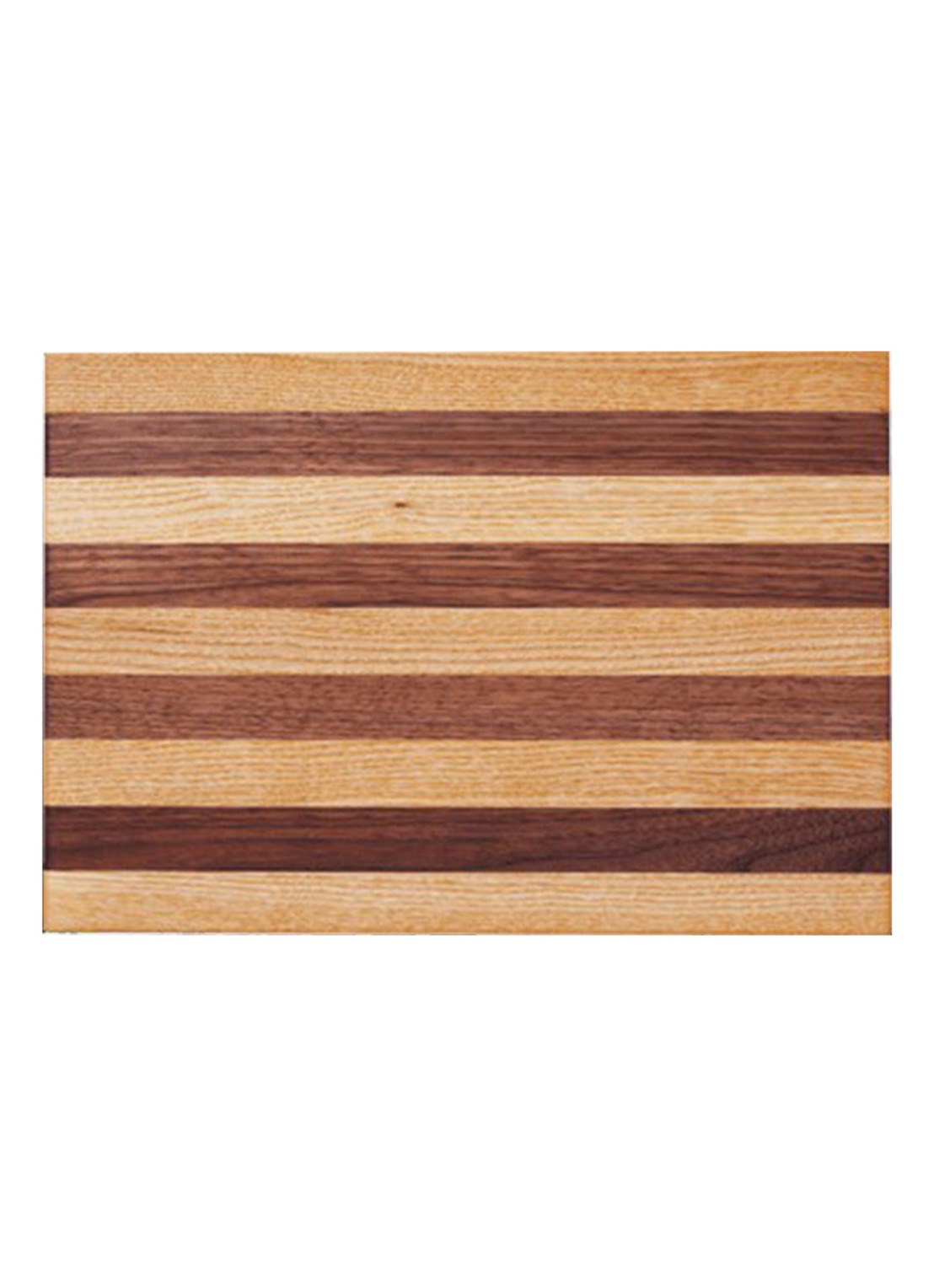 ferm LIVING Stribe snijplank 25 x 36 cm - voorkant 2 bruin