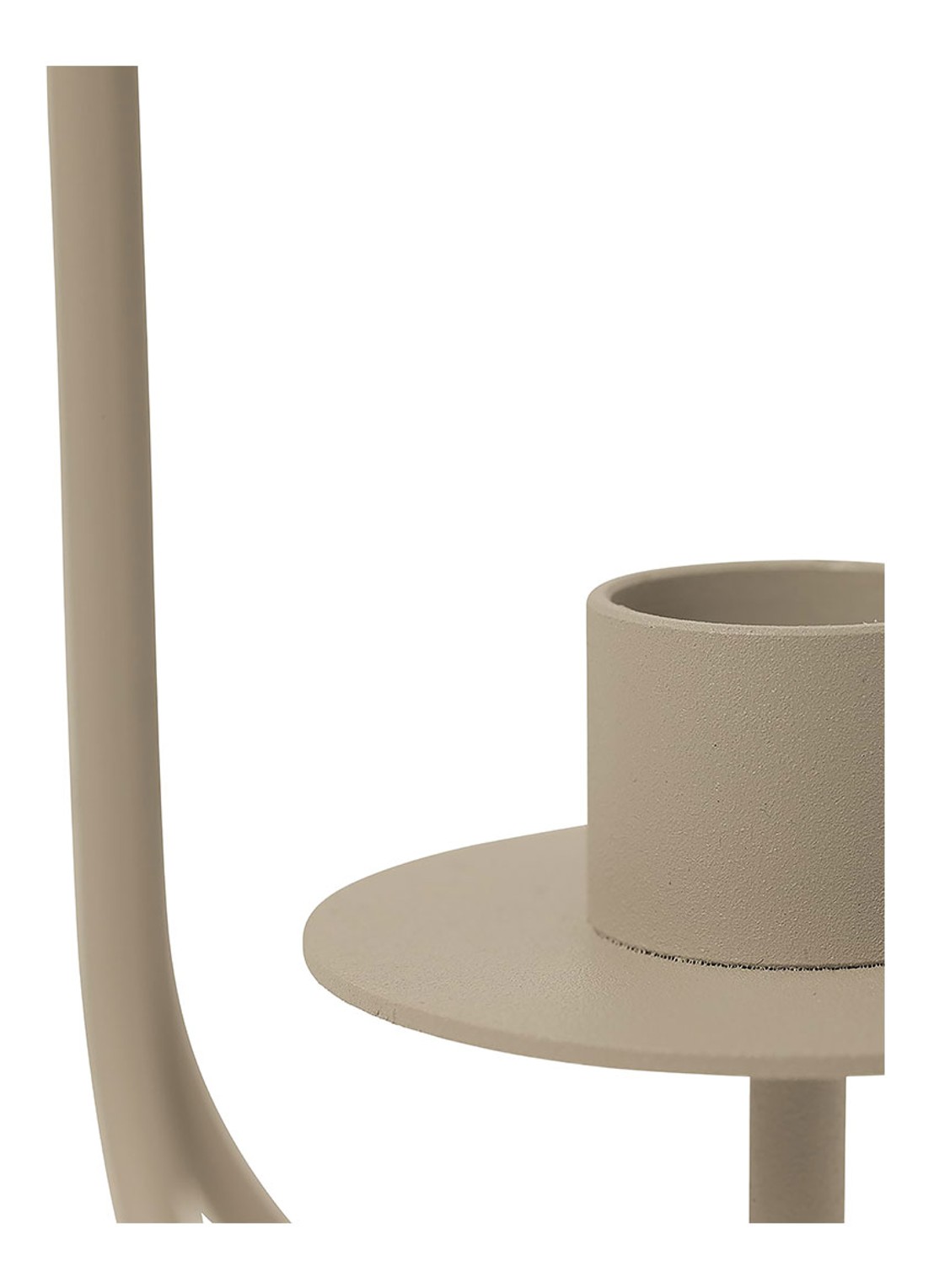 ferm LIVING Sway kandelaar 30 cm - detail 3 beige