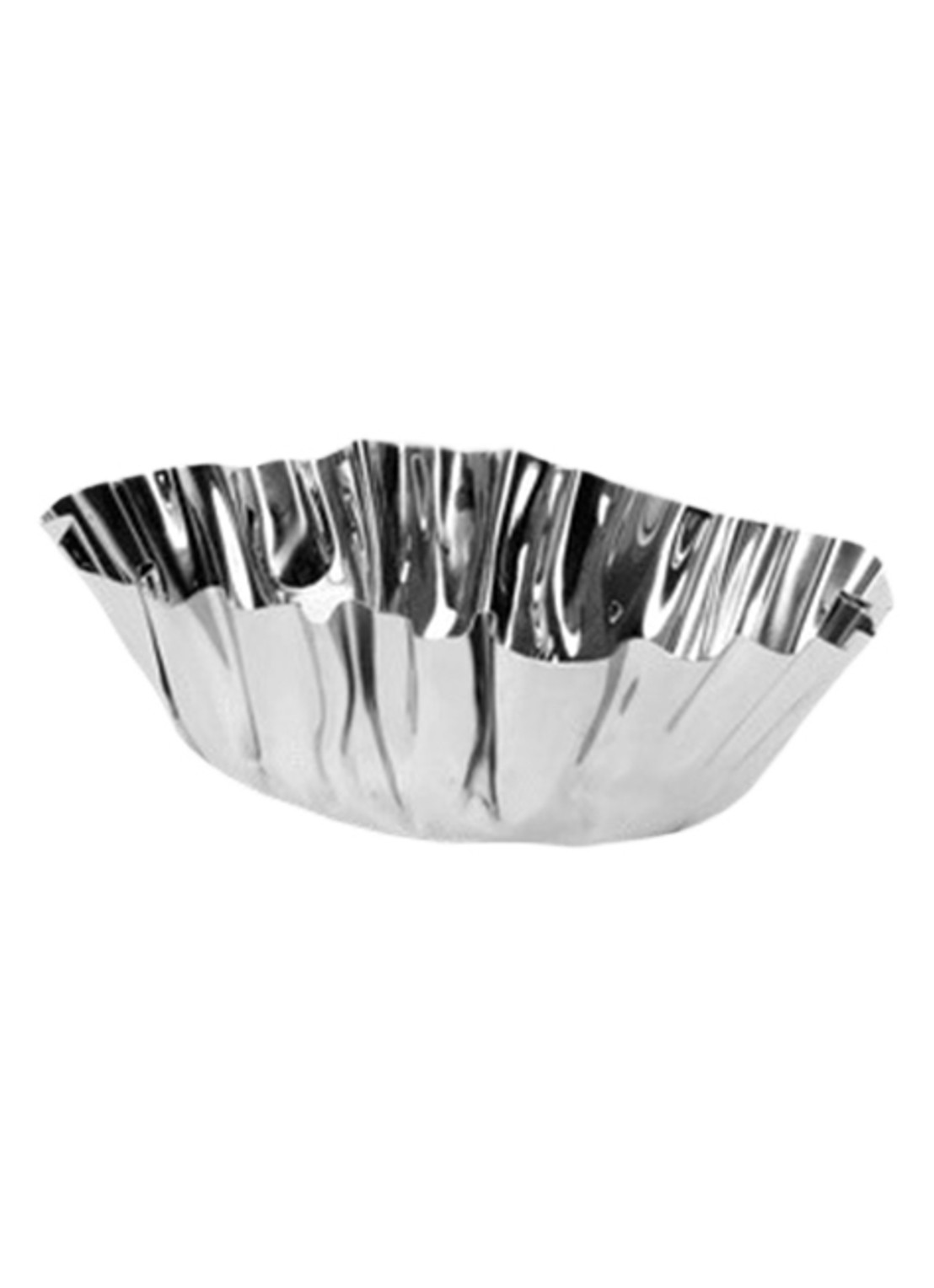 ferm LIVING Tydra schaal 7 cm - voorkant zilver