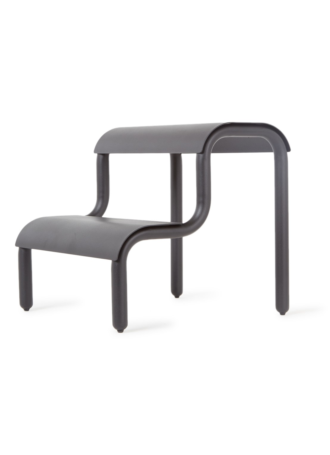 ferm LIVING Up Step kruk 36,2 cm - voorkant zwart