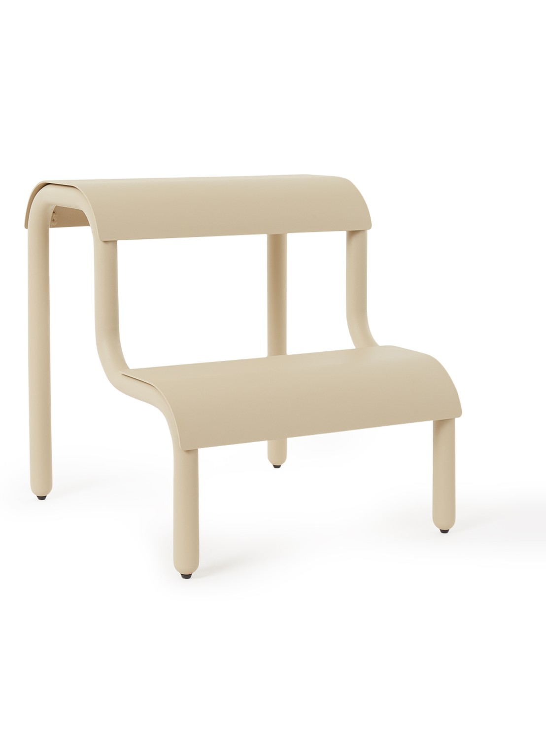 ferm LIVING Up Step kruk 36,2 cm - voorkant beige