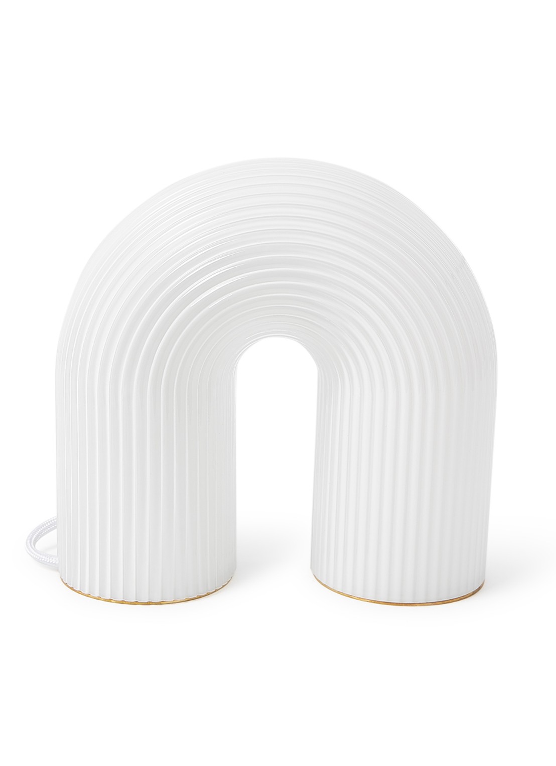ferm LIVING Vuelta tafellamp  - voorkant wit