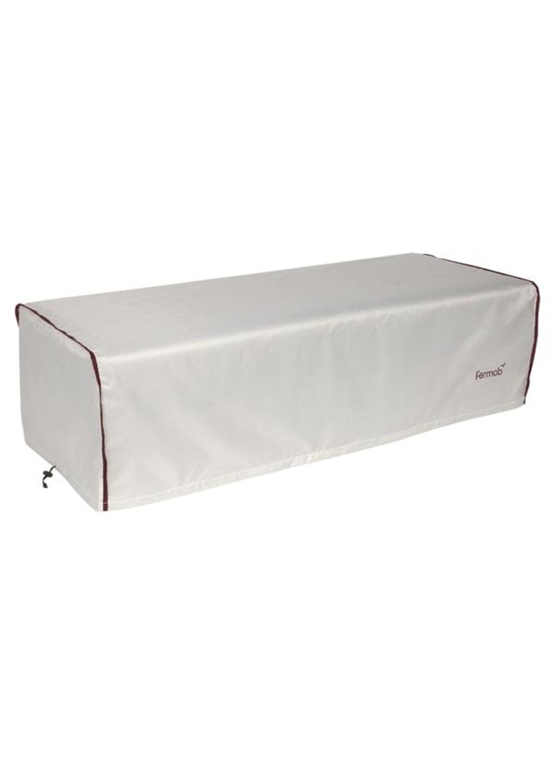 Fermob Bellevie hoes voor 2-zits eetbank - voorkant beige