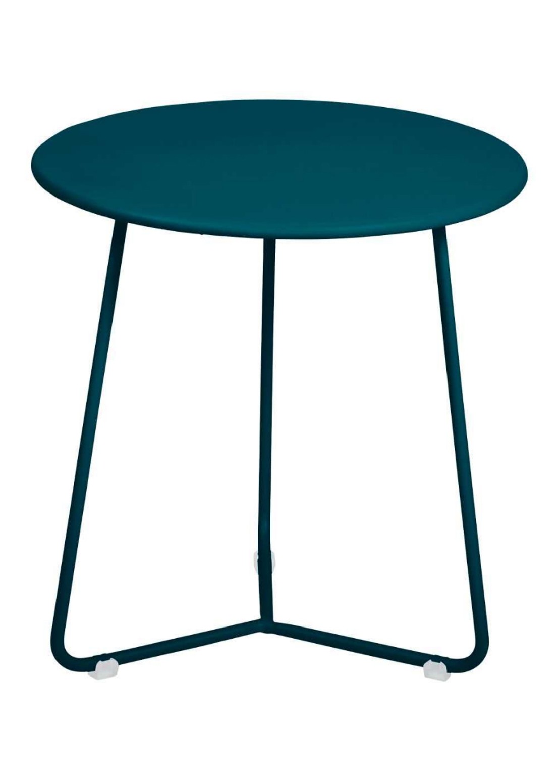 Fermob Cocotte bijzettafel small  - voorkant blauw