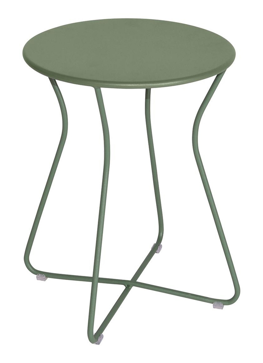 Fermob Cocotte kruk 45 cm - voorkant groen