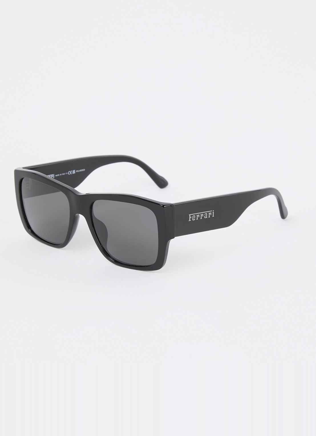 Ferrari Wayfarer zonnebril gepolariseerd FH2003U  - voorkant 4 zwart