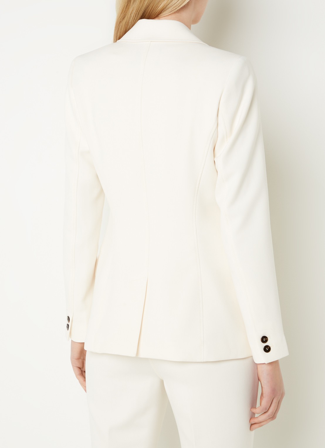 Fifth House Nato blazer met klepzakken - achterkant 2 gebroken wit