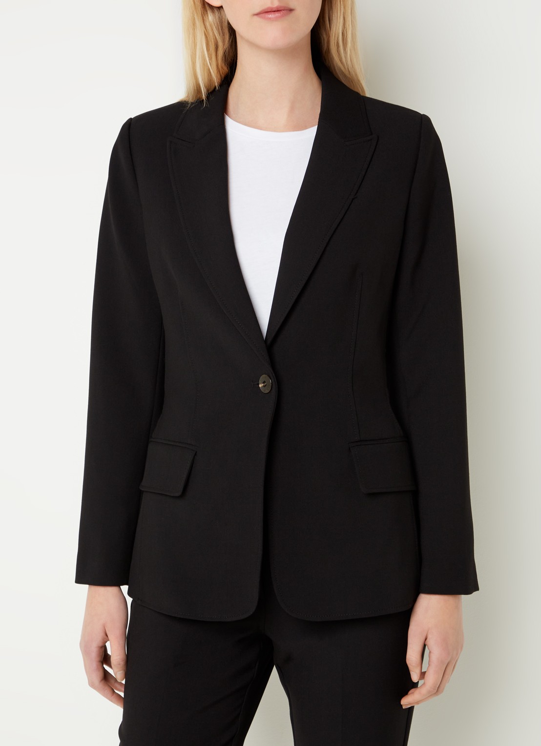 Fifth House Nato blazer met klepzakken - detail zwart