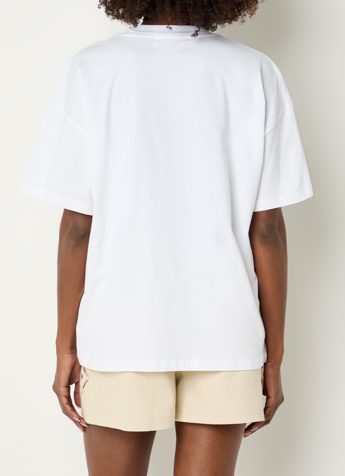 Fifth House Neena T-shirt met logo - achterkant wit