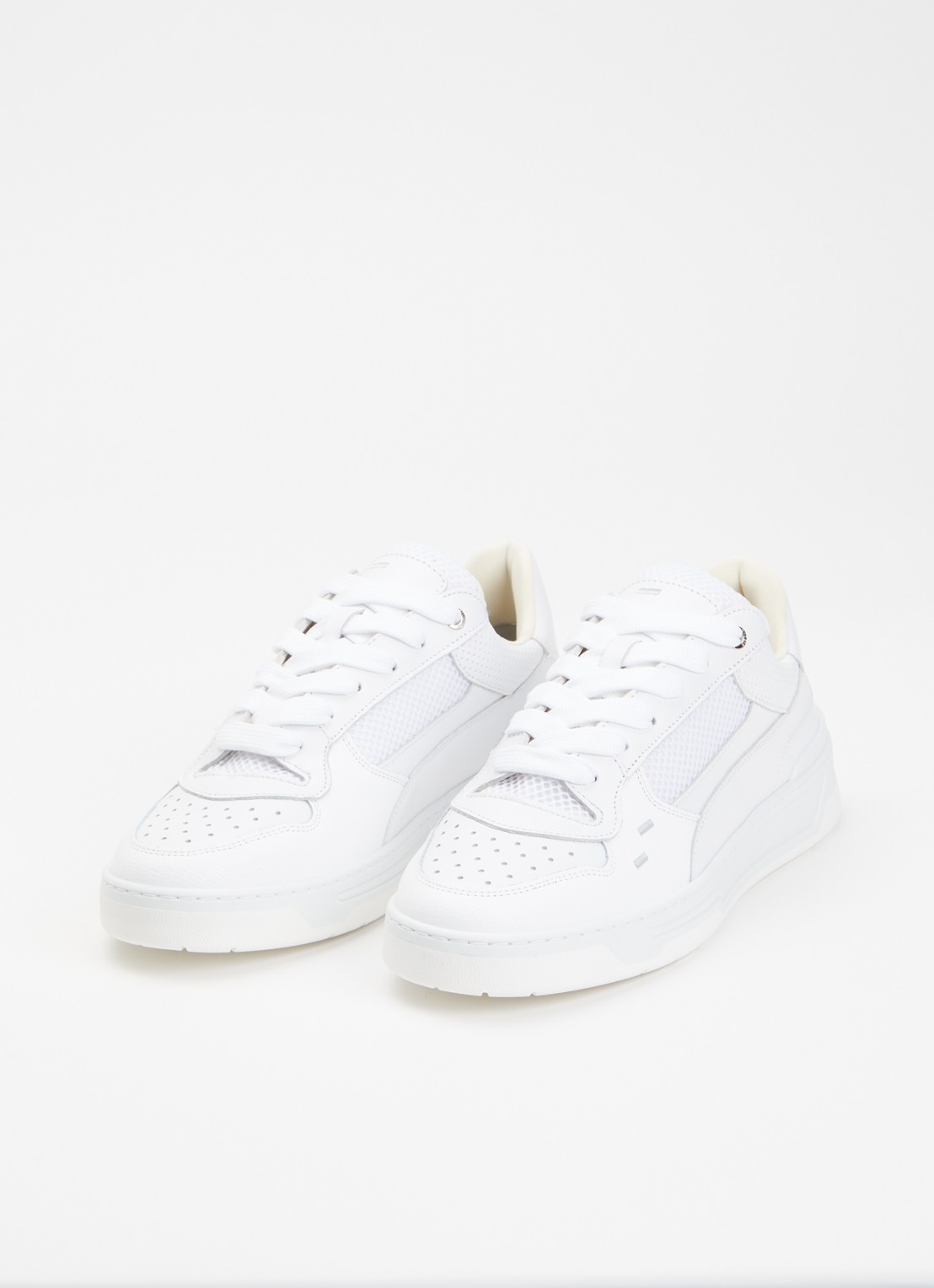 Filling Pieces Cruiser Crumbs sneaker met leren details - detail 8 wit
