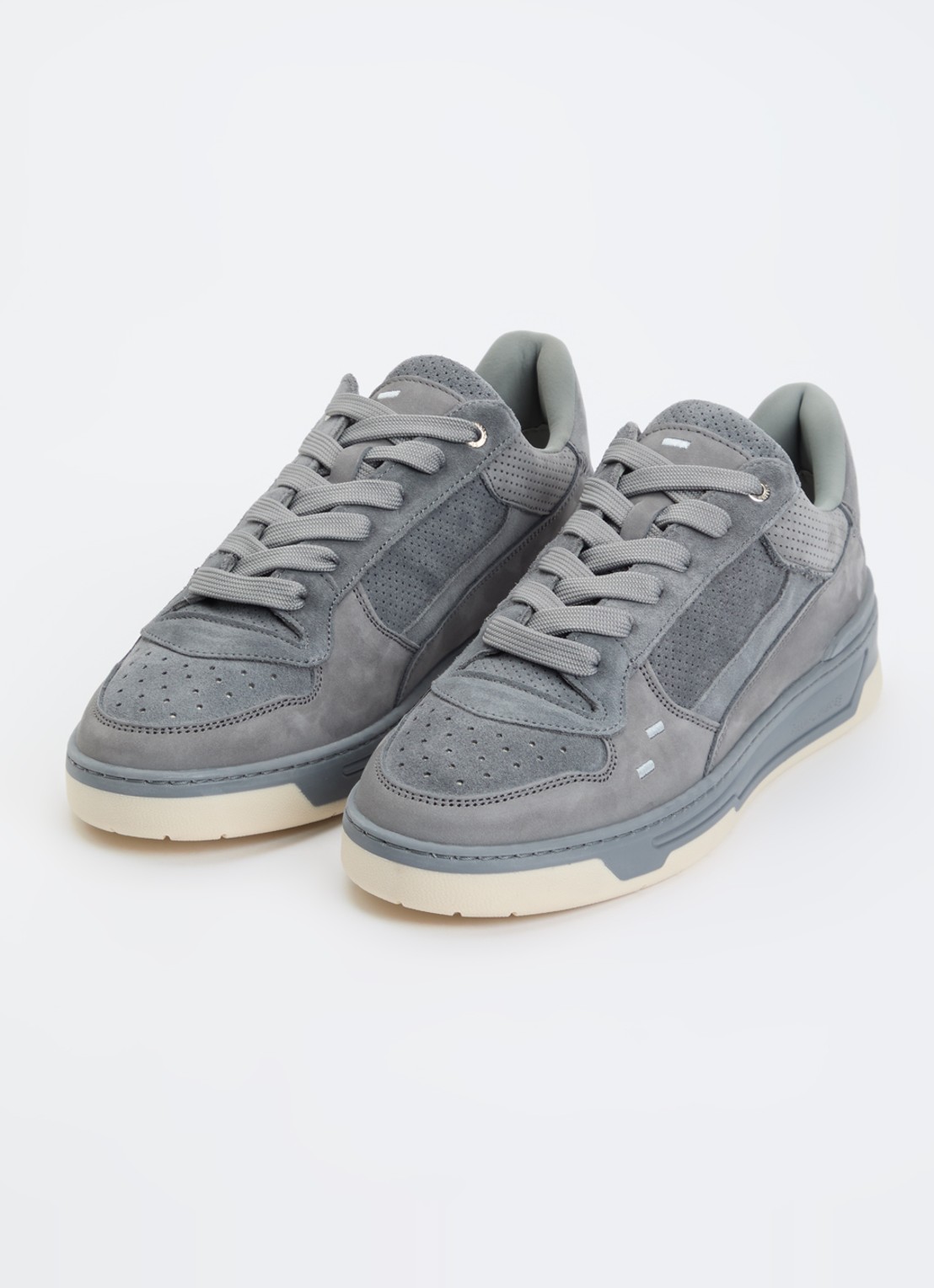 Filling Pieces Cruiser Dive sneaker met suède details - detail 3 grijs