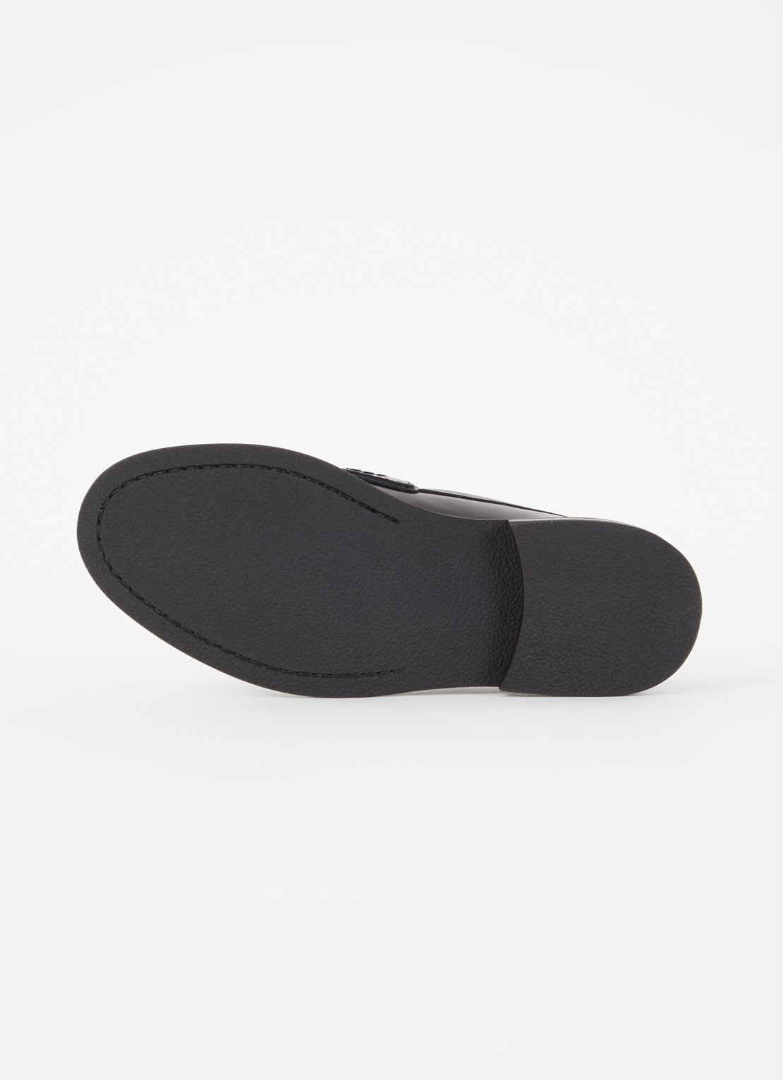 Filling Pieces Human Black loafer van leer - detail 3 zwart
