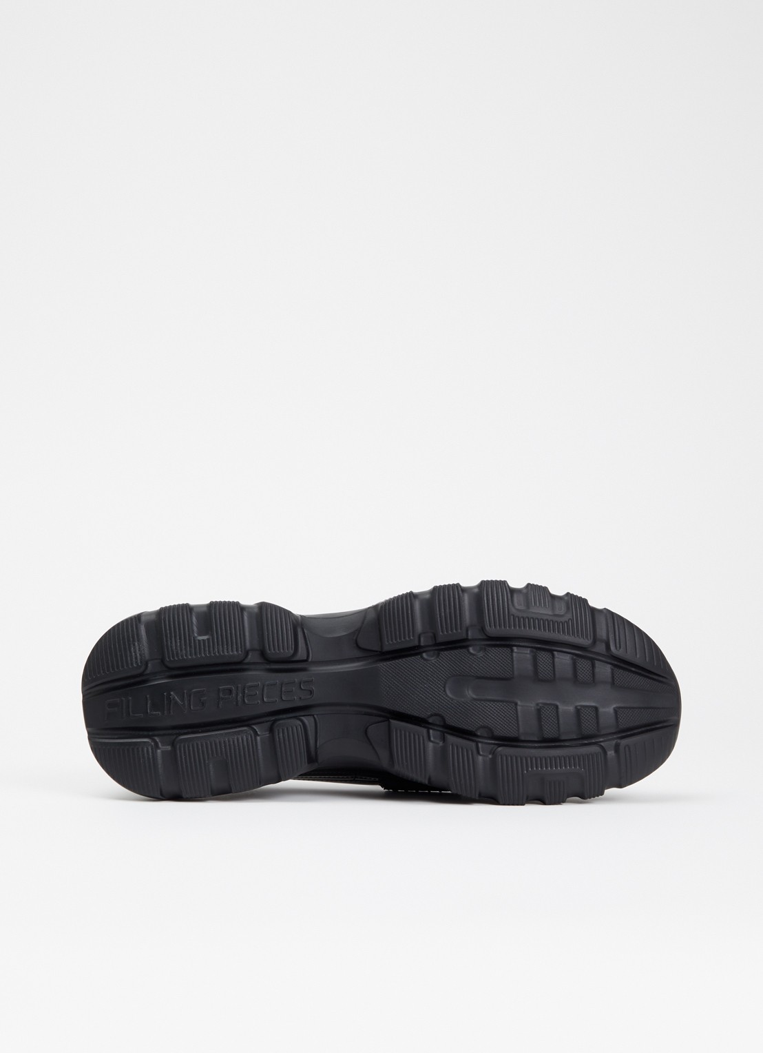 Filling Pieces Hybrid loafer van leer - detail 4 zwart