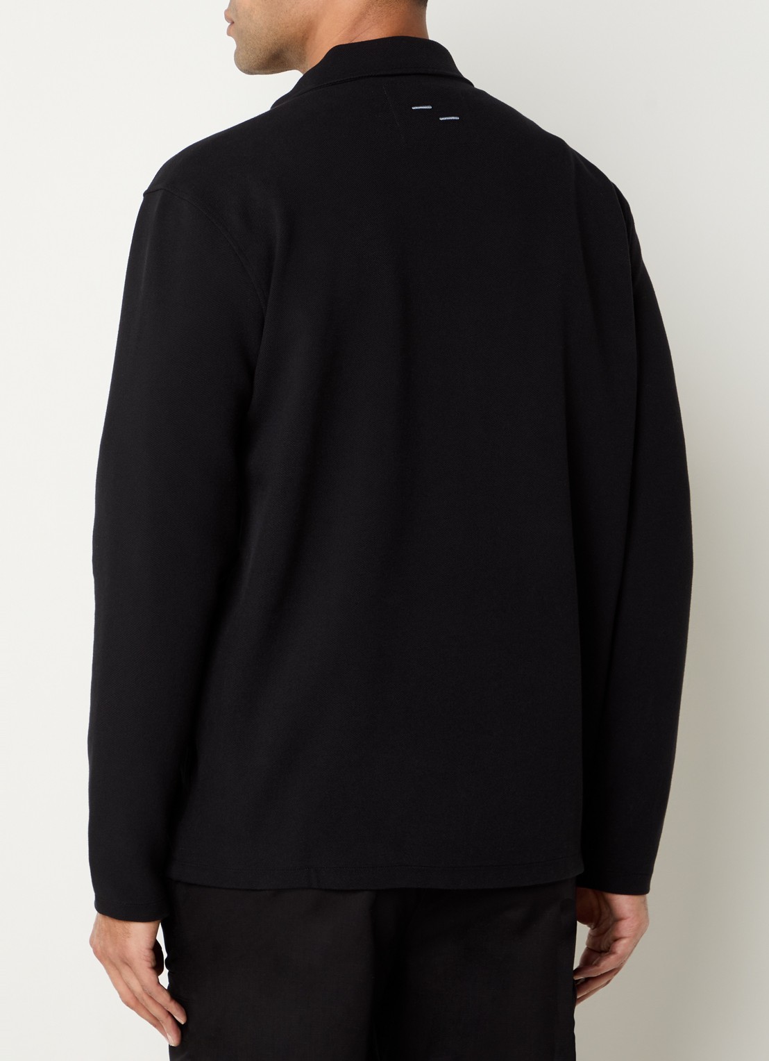 Filling Pieces Jack in  katoenblend met logoborduring en steekzakken - achterkant zwart
