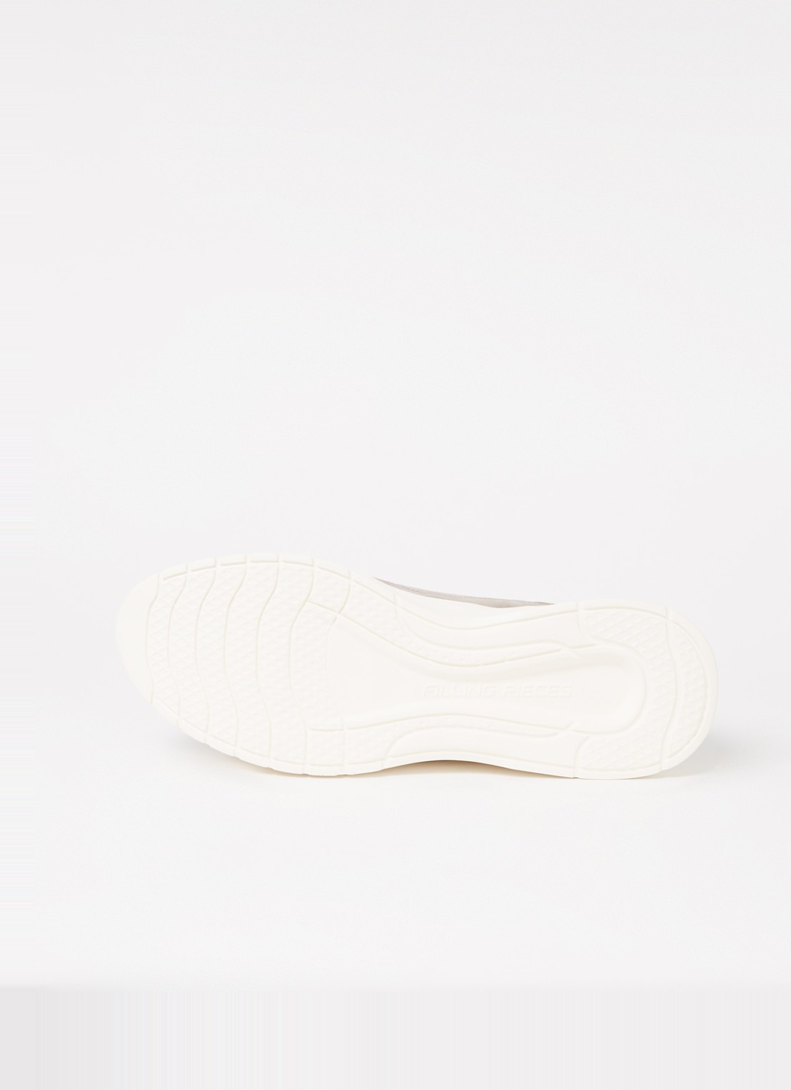 Filling Pieces Jet Runner sneaker van nubuck - detail 5 lichtgrijs