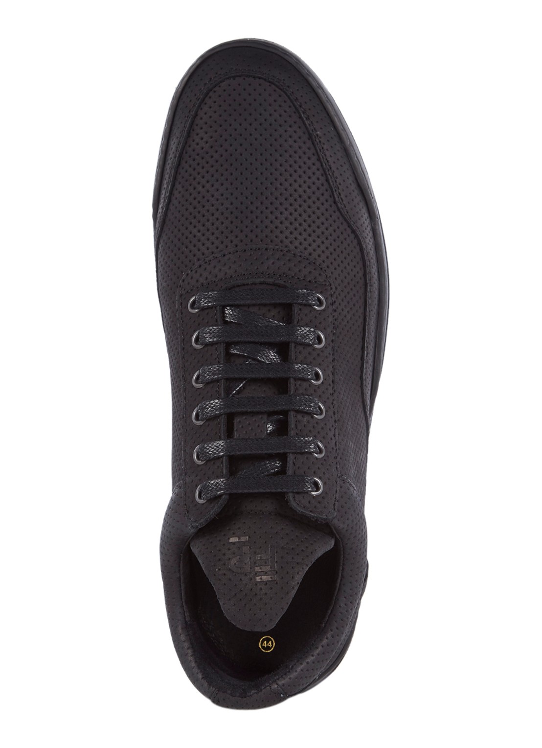 Filling Pieces Low Top Ghost Microlane sneaker van nubuck - detail 3 zwart